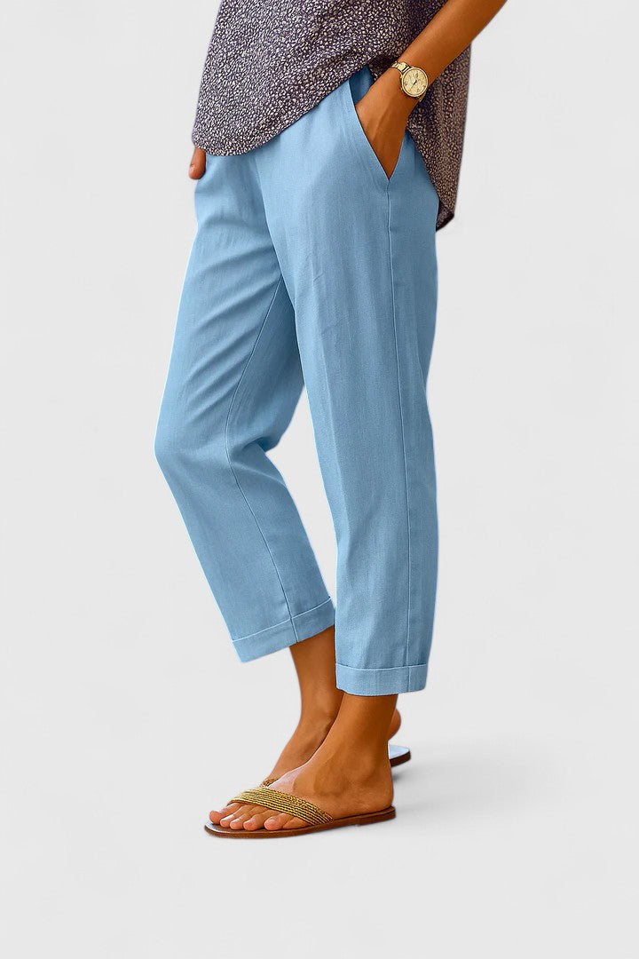 Maite | Pantalones de Vestir Tobilleros