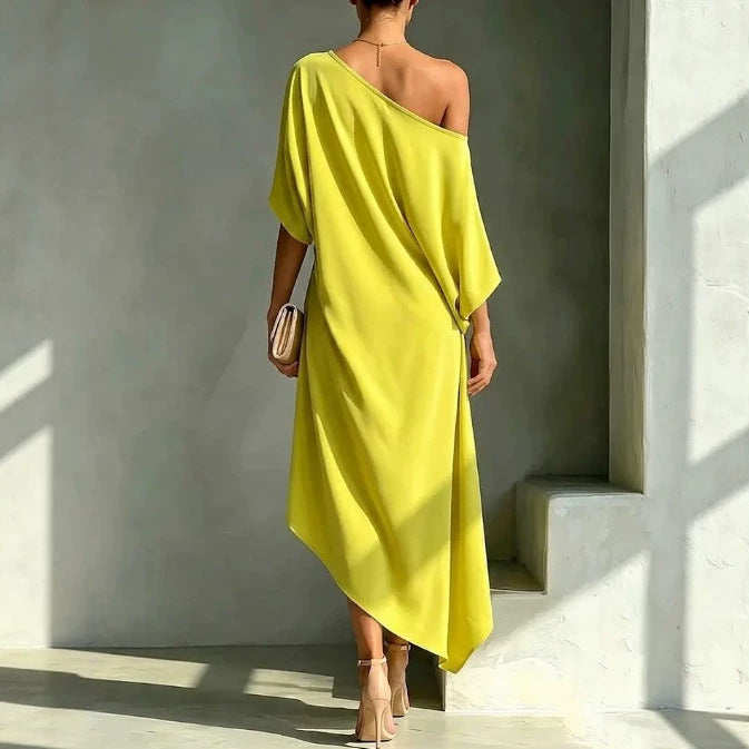Belén | Vestido Asimétrico Elegante