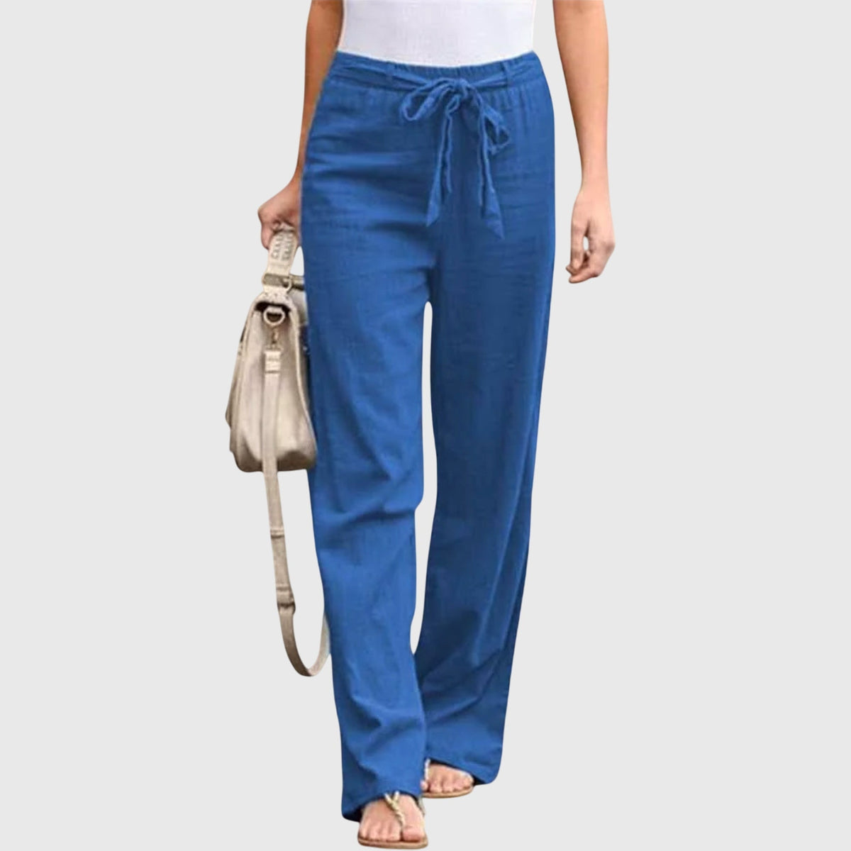 Reyes | Pantalones Ligeros de Pierna Ancha