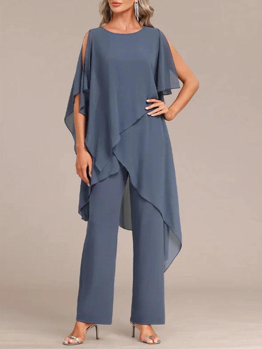 Mireia | Conjunto de Dos Piezas con Top Superpuesto Fluido