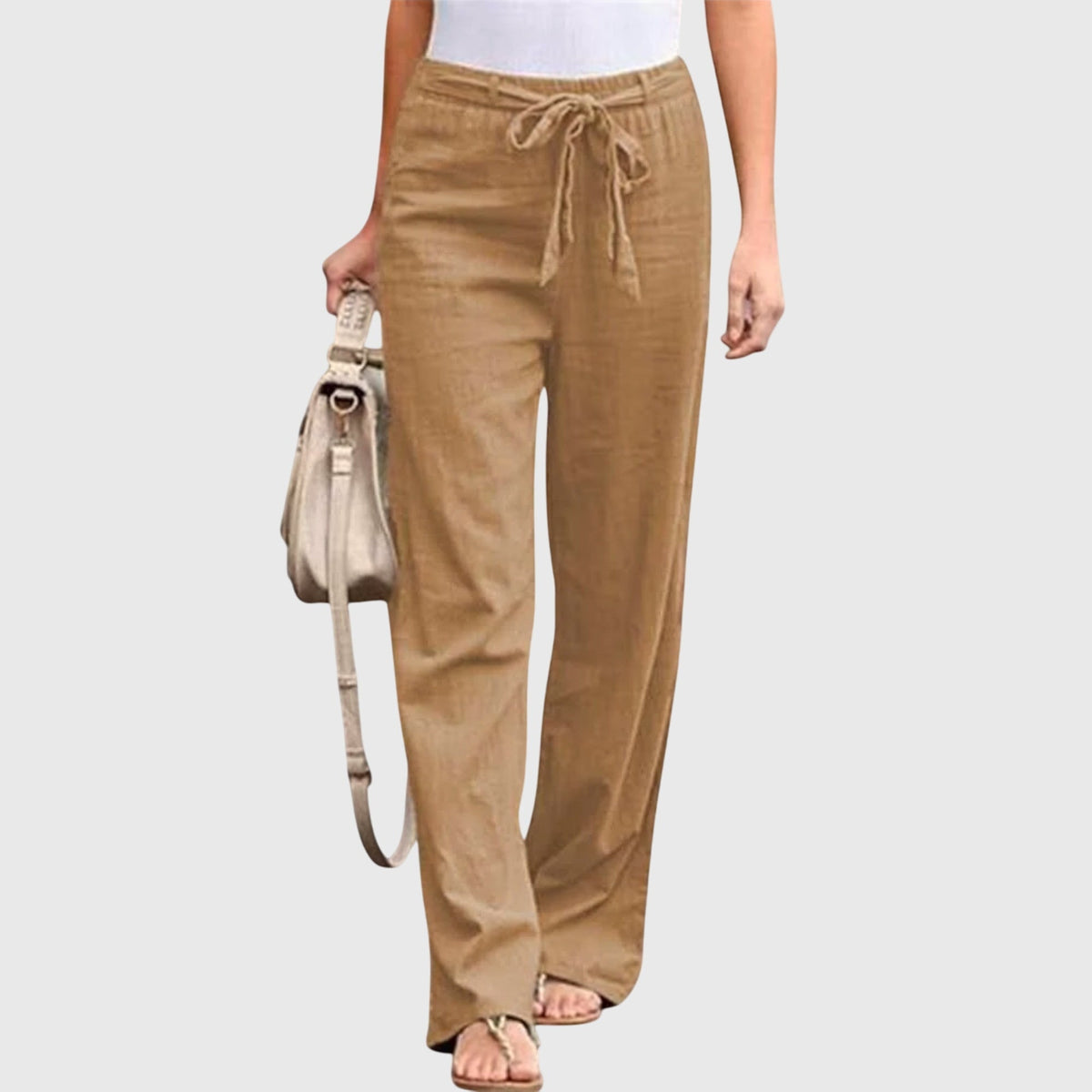 Reyes | Pantalones Ligeros de Pierna Ancha