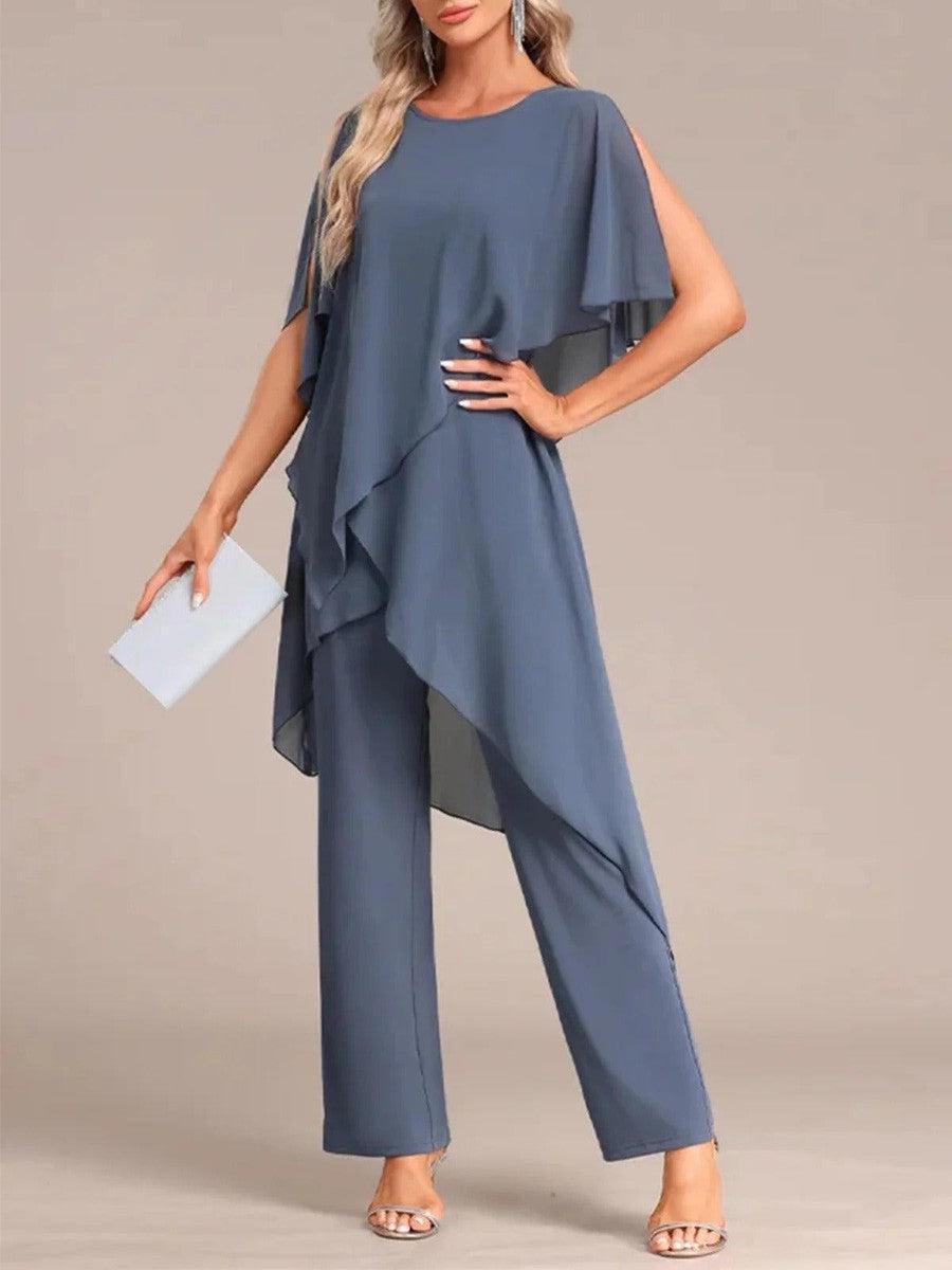 Mireia | Conjunto de Dos Piezas con Top Superpuesto Fluido