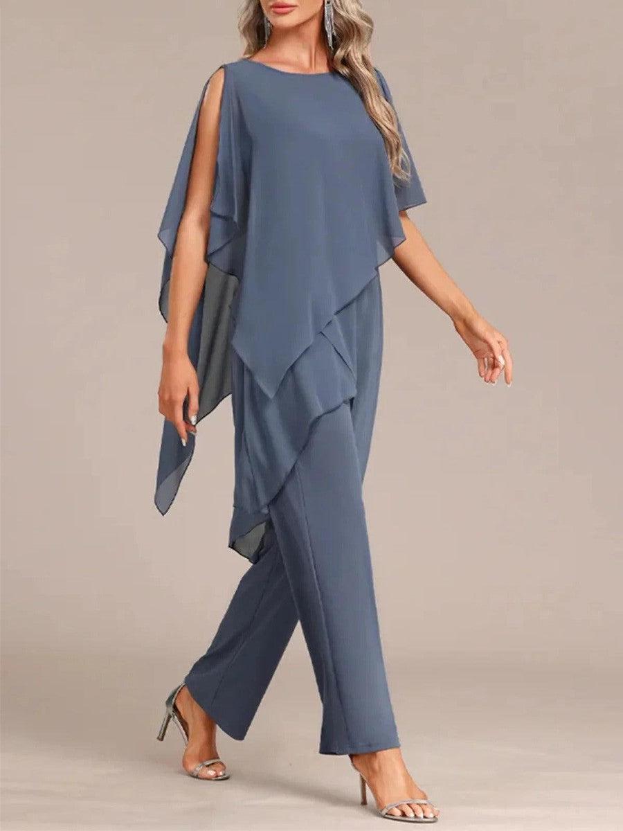 Mireia | Conjunto de Dos Piezas con Top Superpuesto Fluido