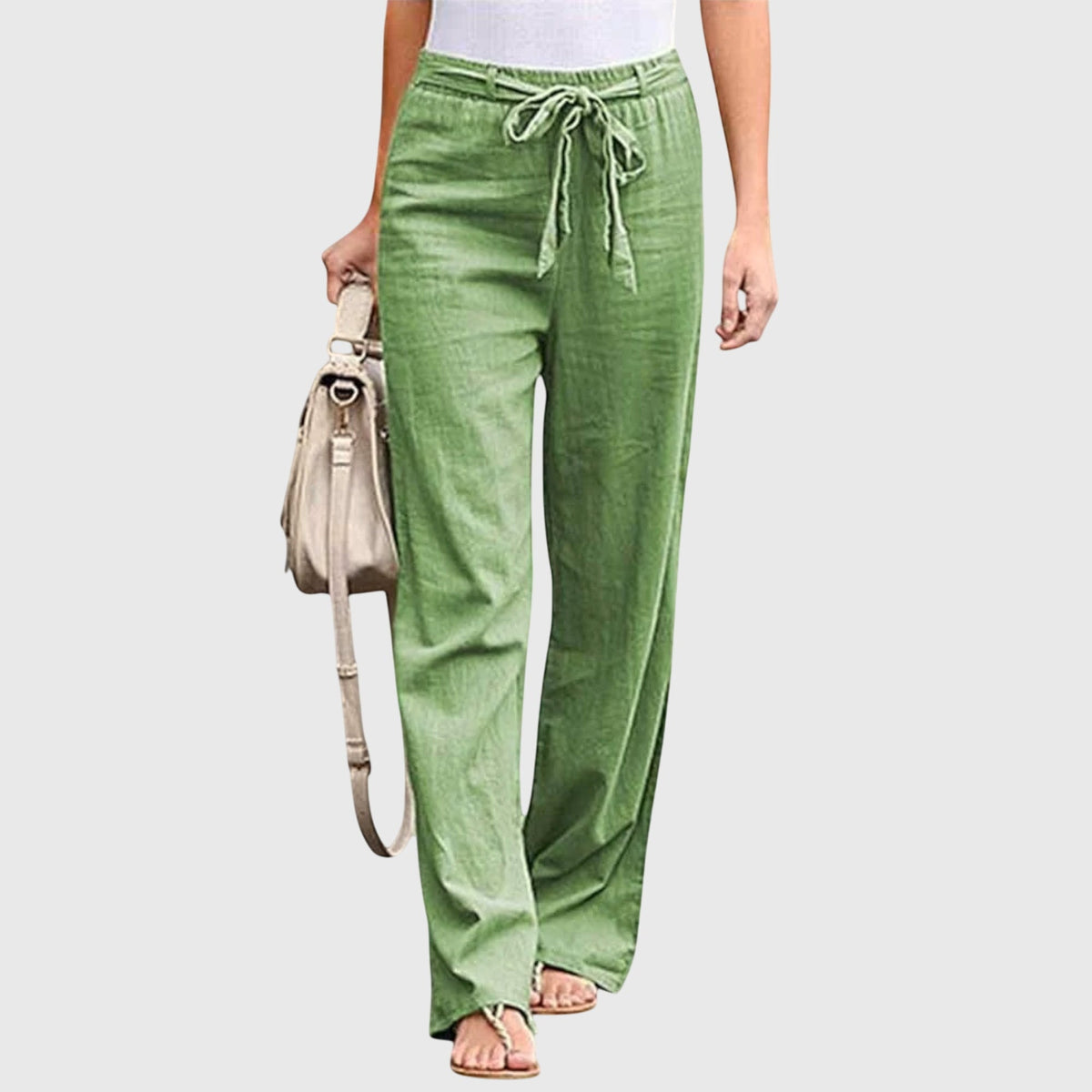 Reyes | Pantalones Ligeros de Pierna Ancha