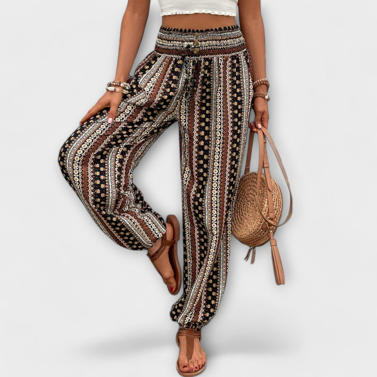 Leonor | Pantalones Harem Bohemios
