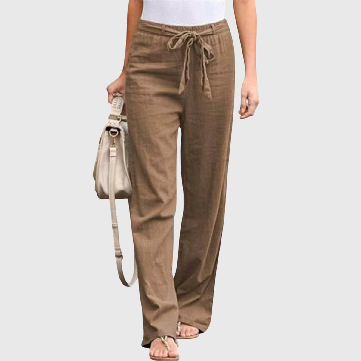 Reyes | Pantalones Ligeros de Pierna Ancha