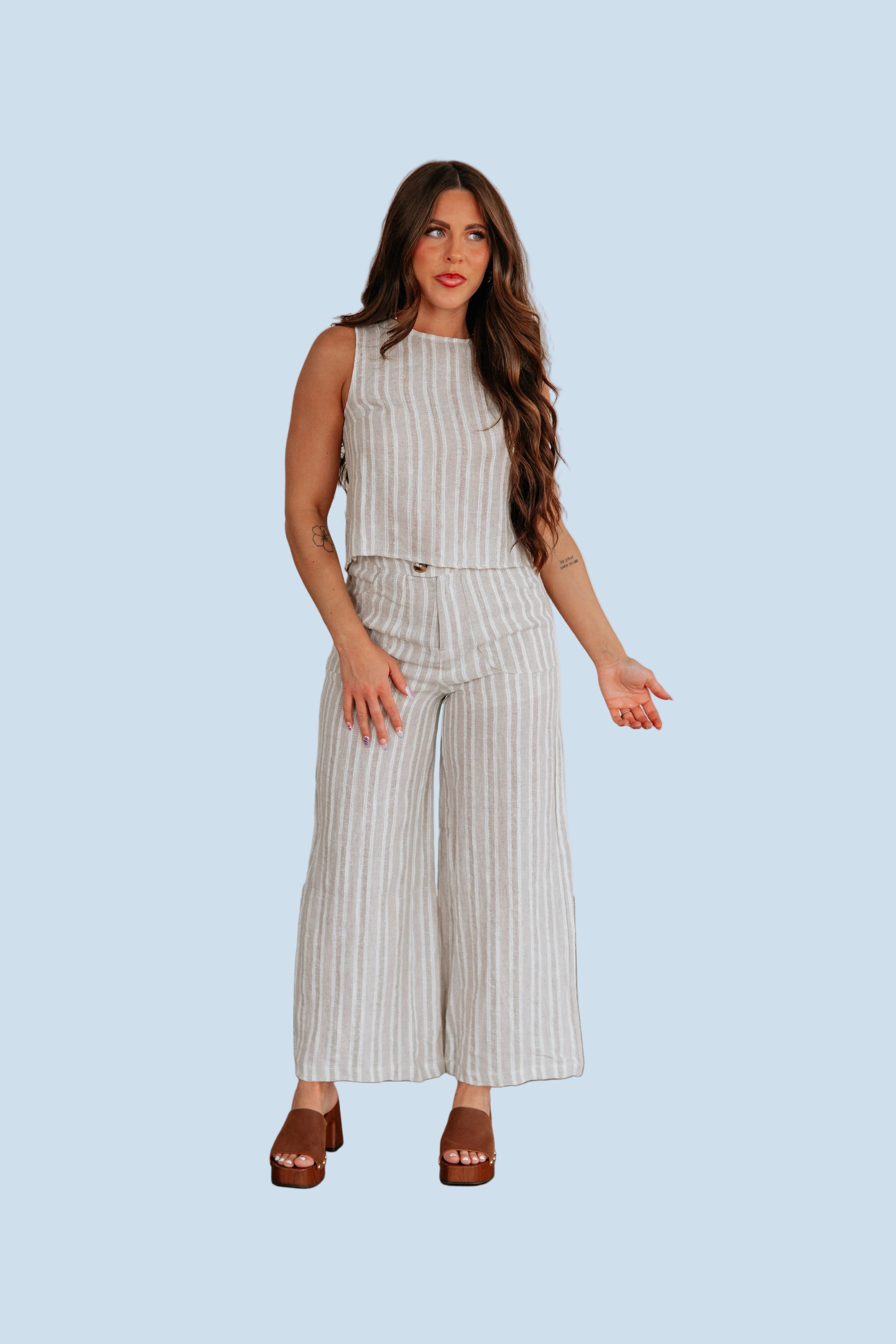 Pantalones de lino Katera