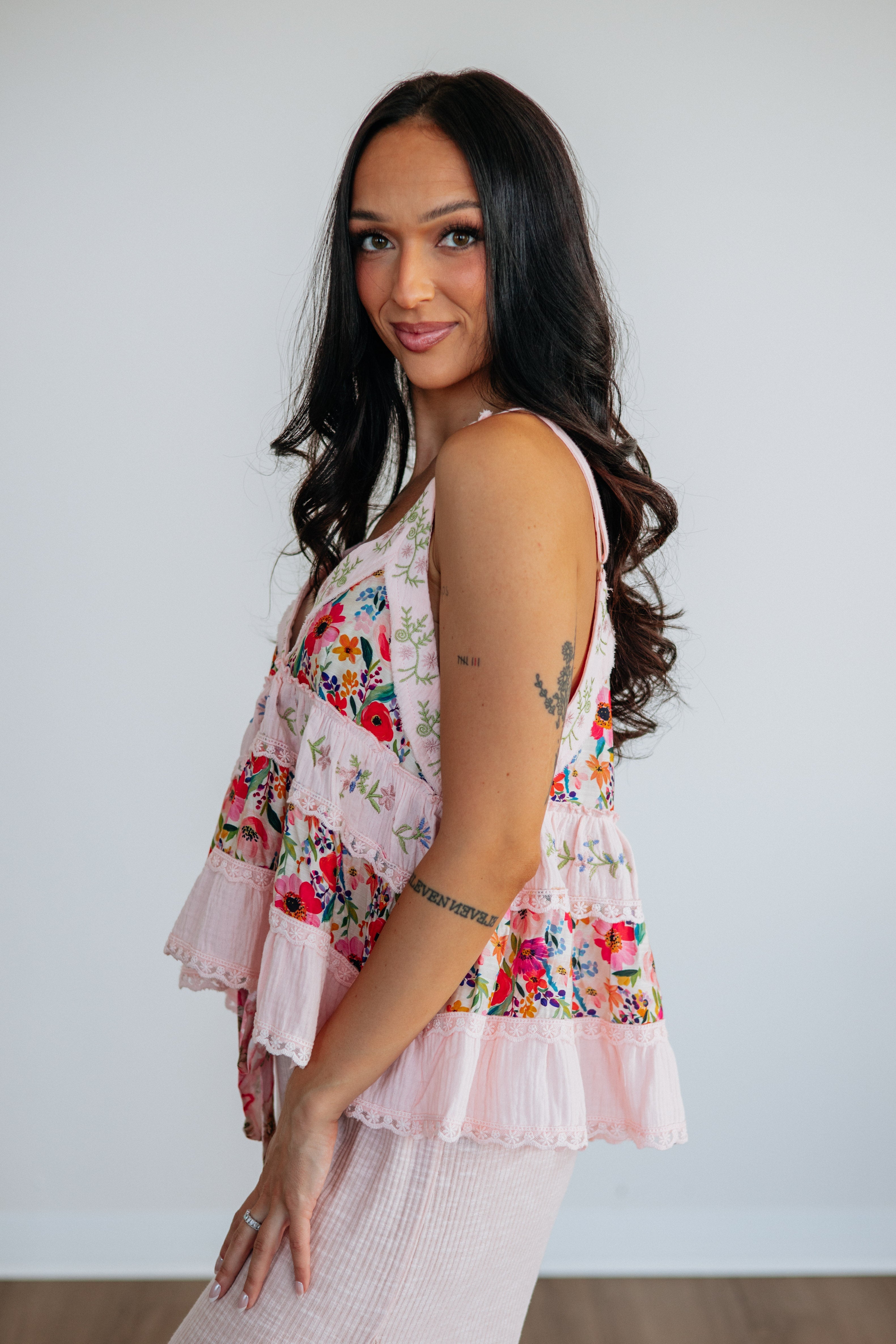 Janai Floral Top