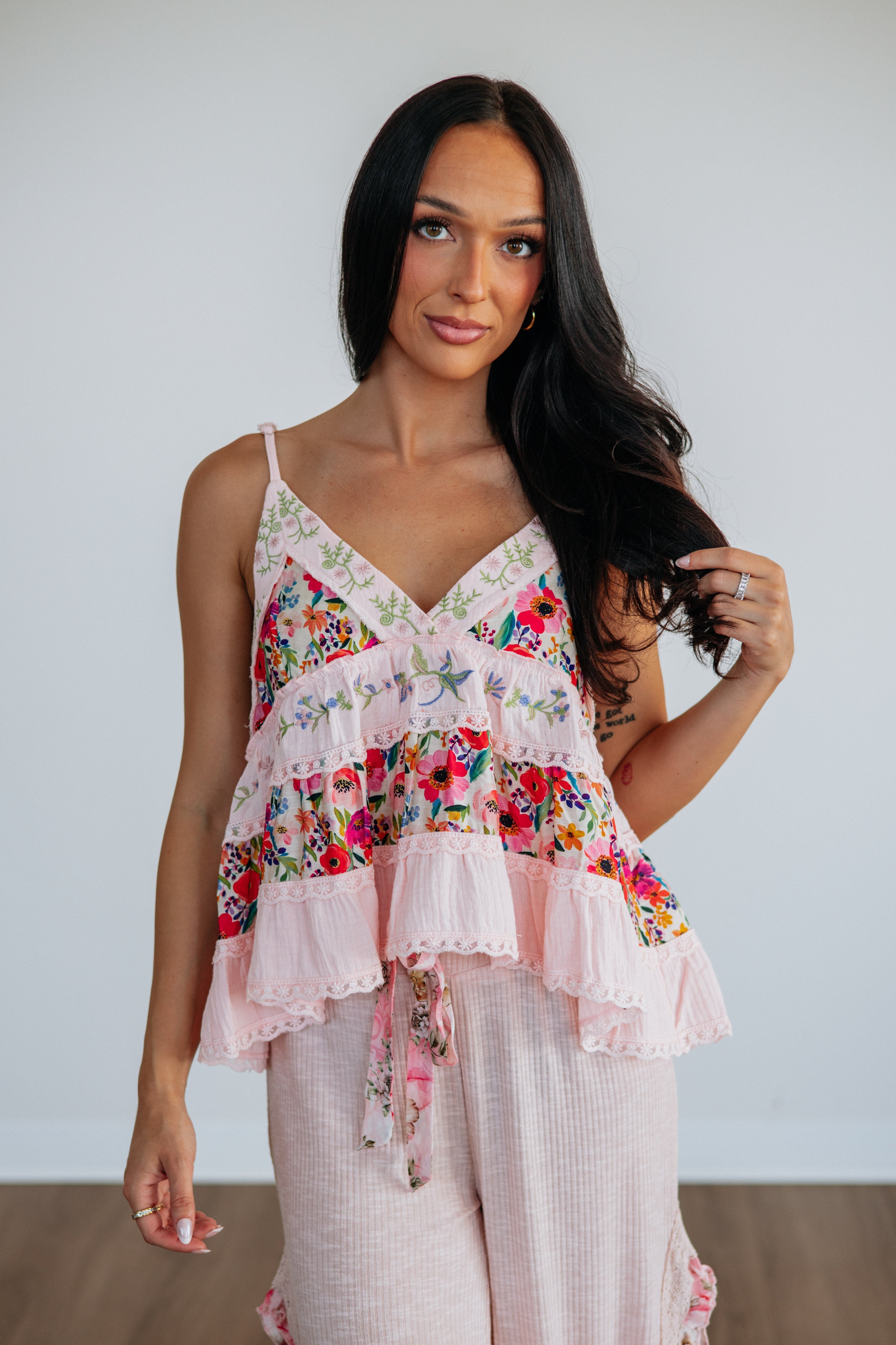 Janai Floral Top