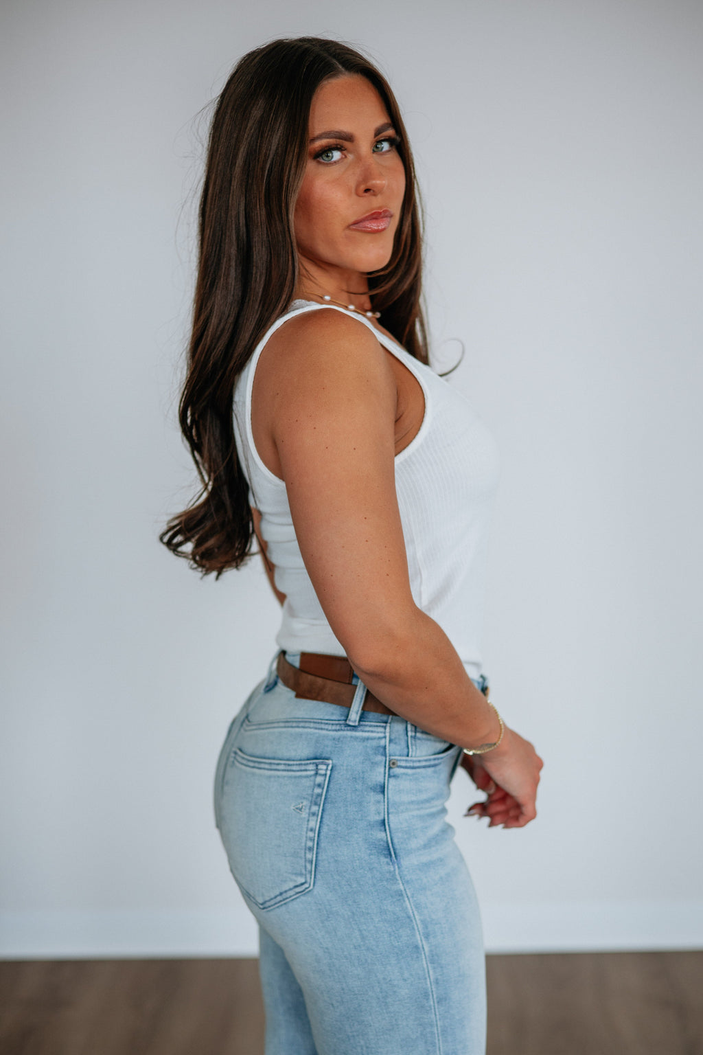 Celeste - Camiseta sin mangas