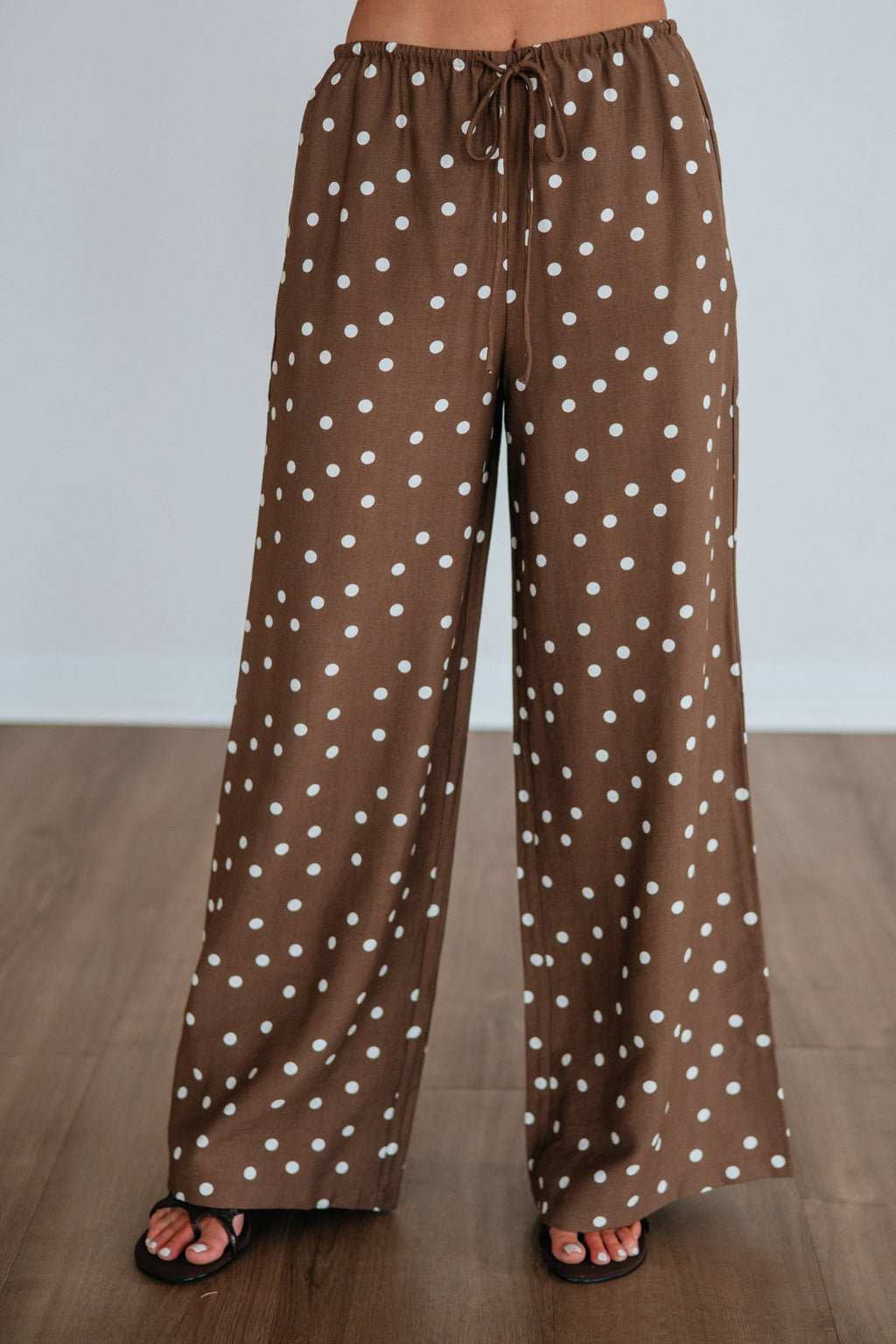 Verónica - Pantalones de pierna ancha