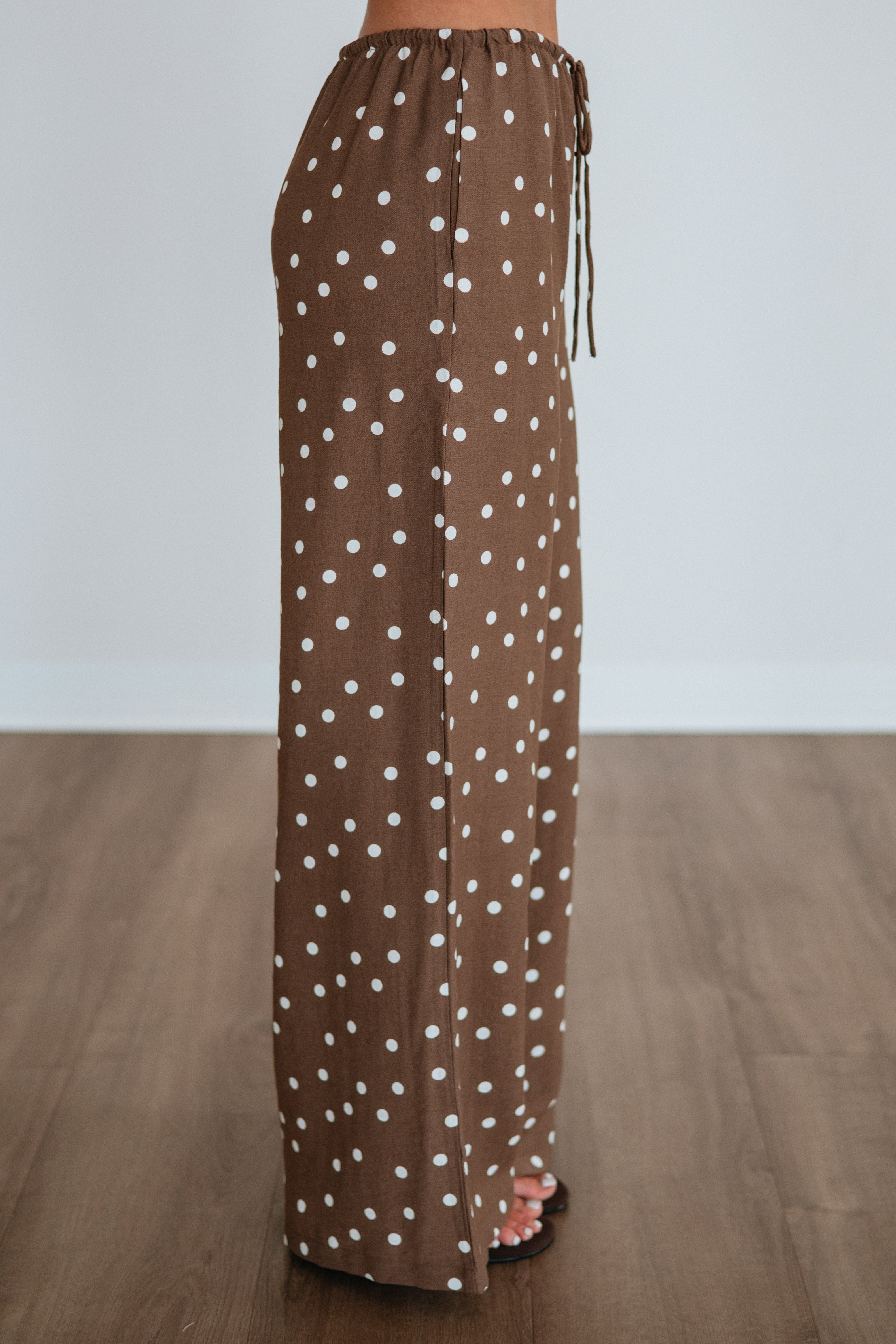 Verónica - Pantalones de pierna ancha