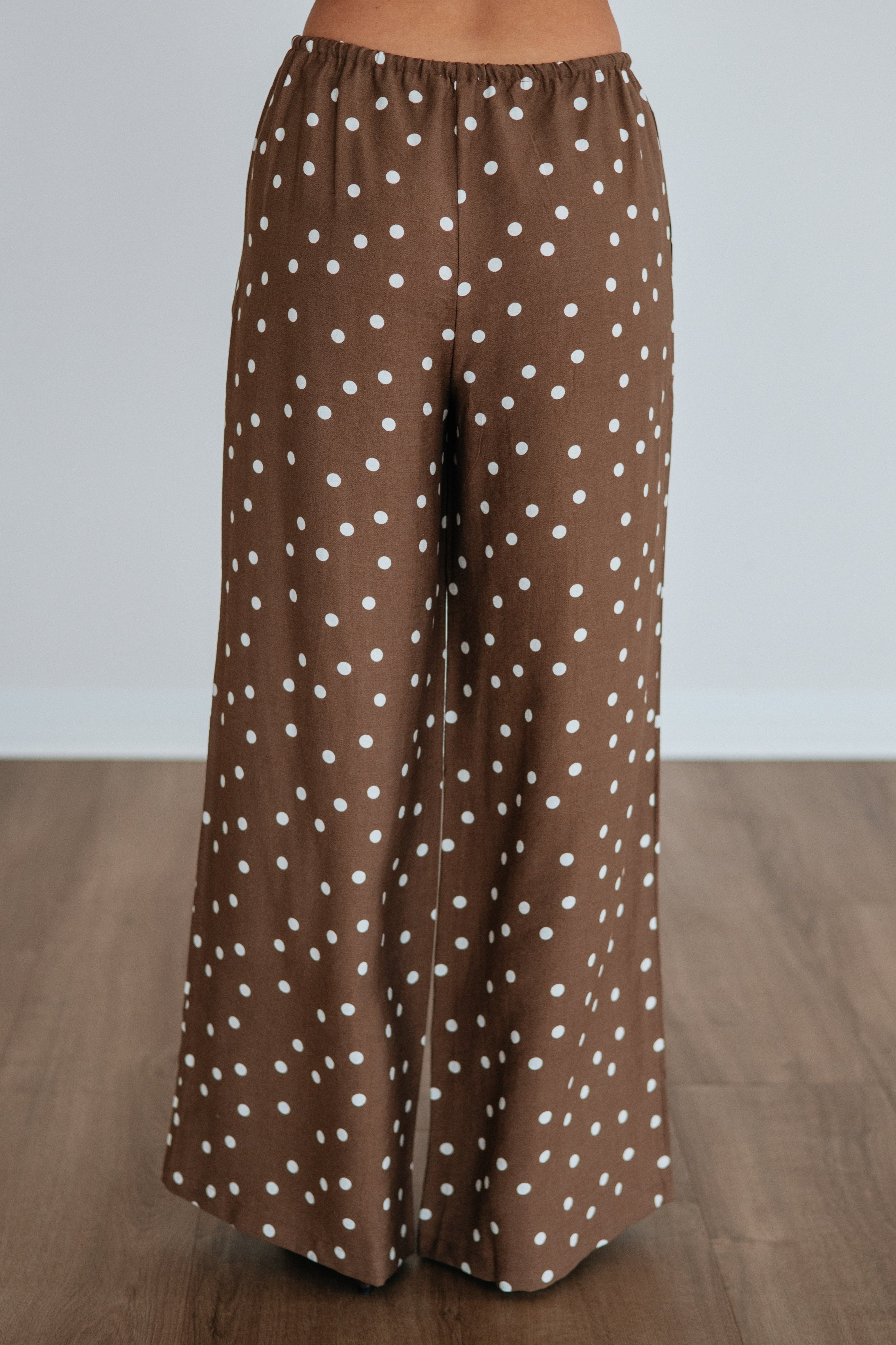 Verónica - Pantalones de pierna ancha