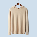 SUDADERA CON CAPUCHA DE OCIO 100 % CACHEMIRA