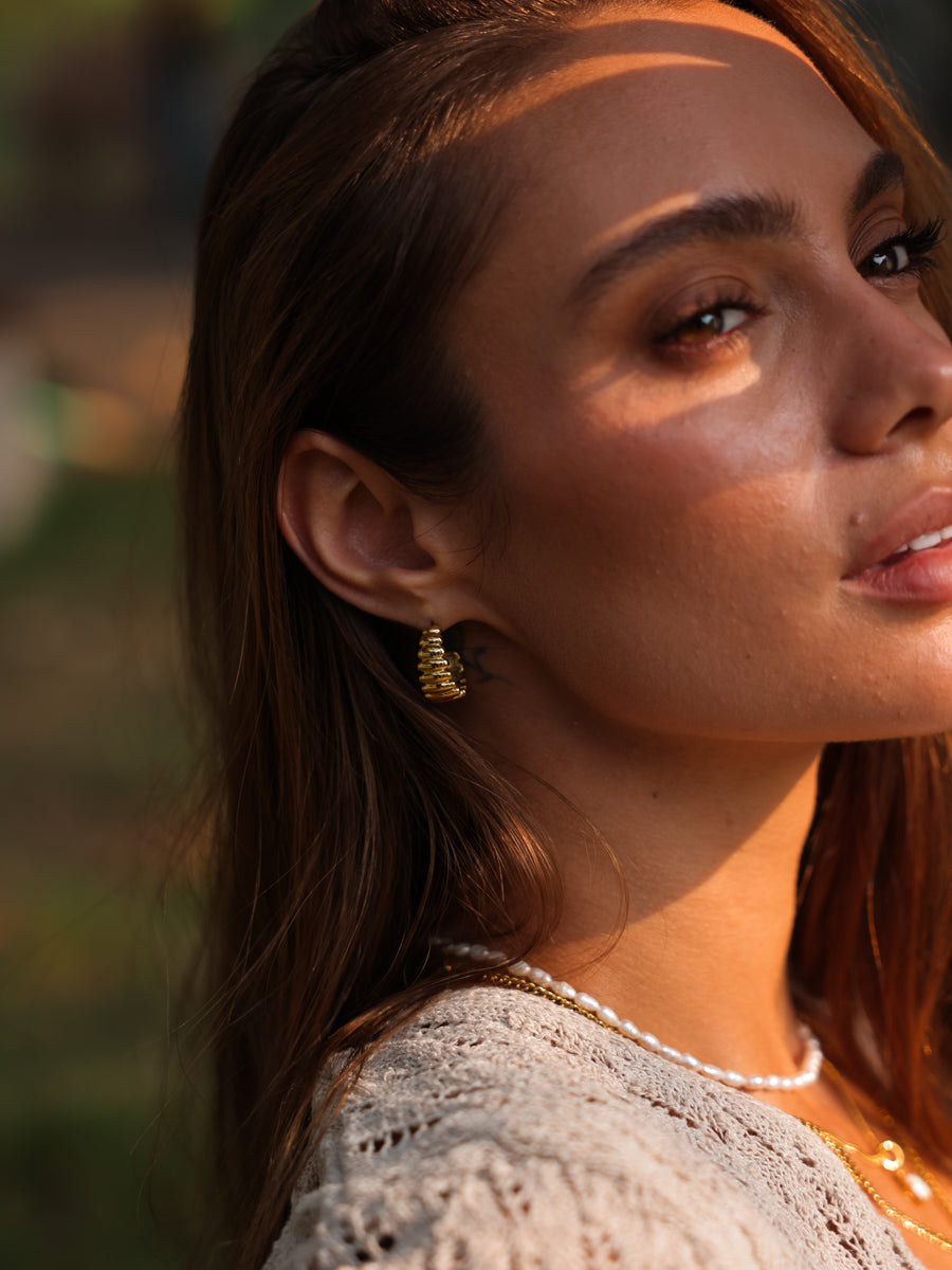 Pendientes «Echo» infinitos