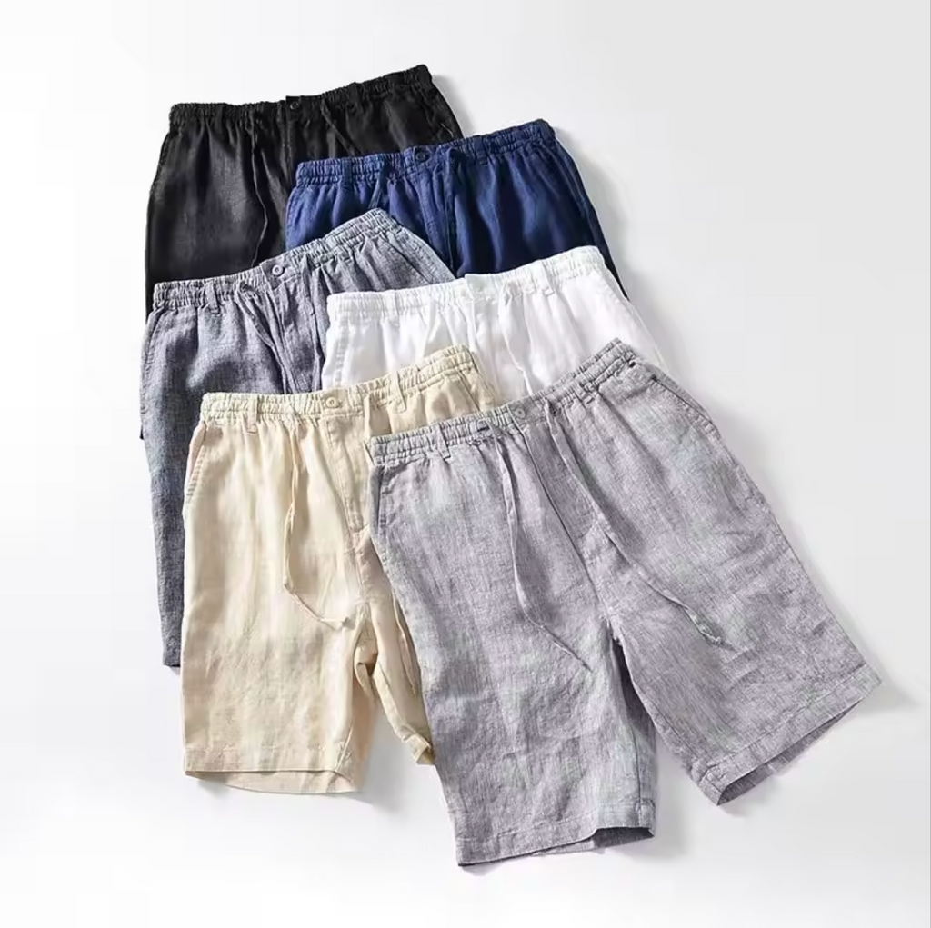 Paco - Pantalones cortos de lino