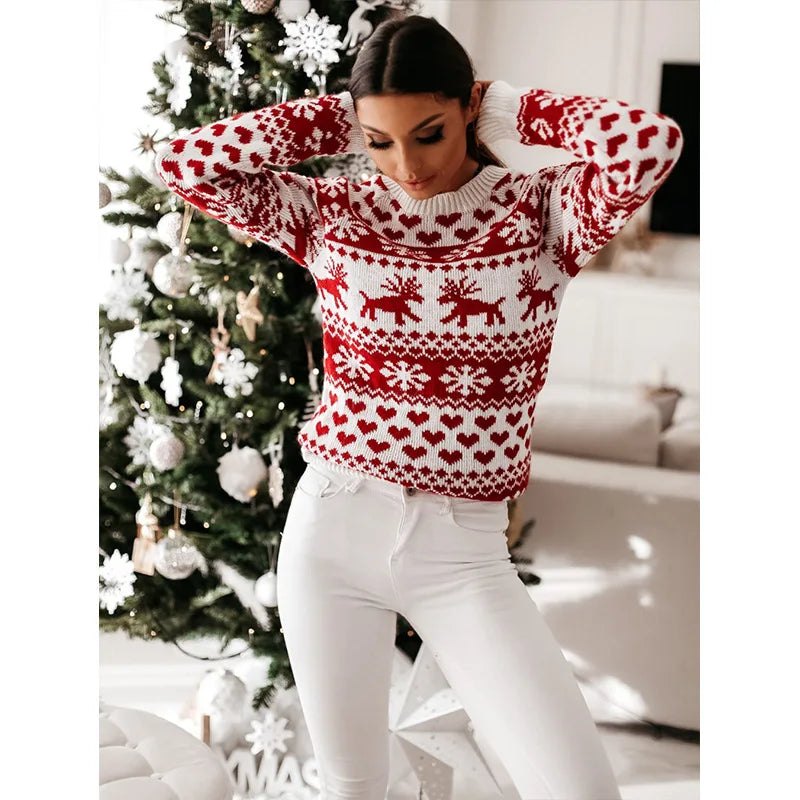 Miriam | Suéter Navideño de Punto