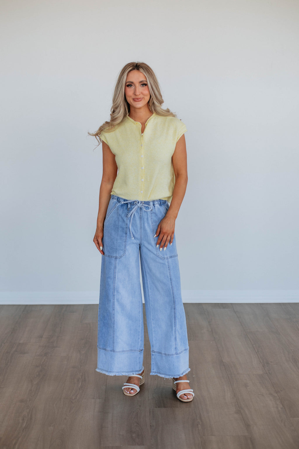 Zaira - Pantalones de pierna ancha