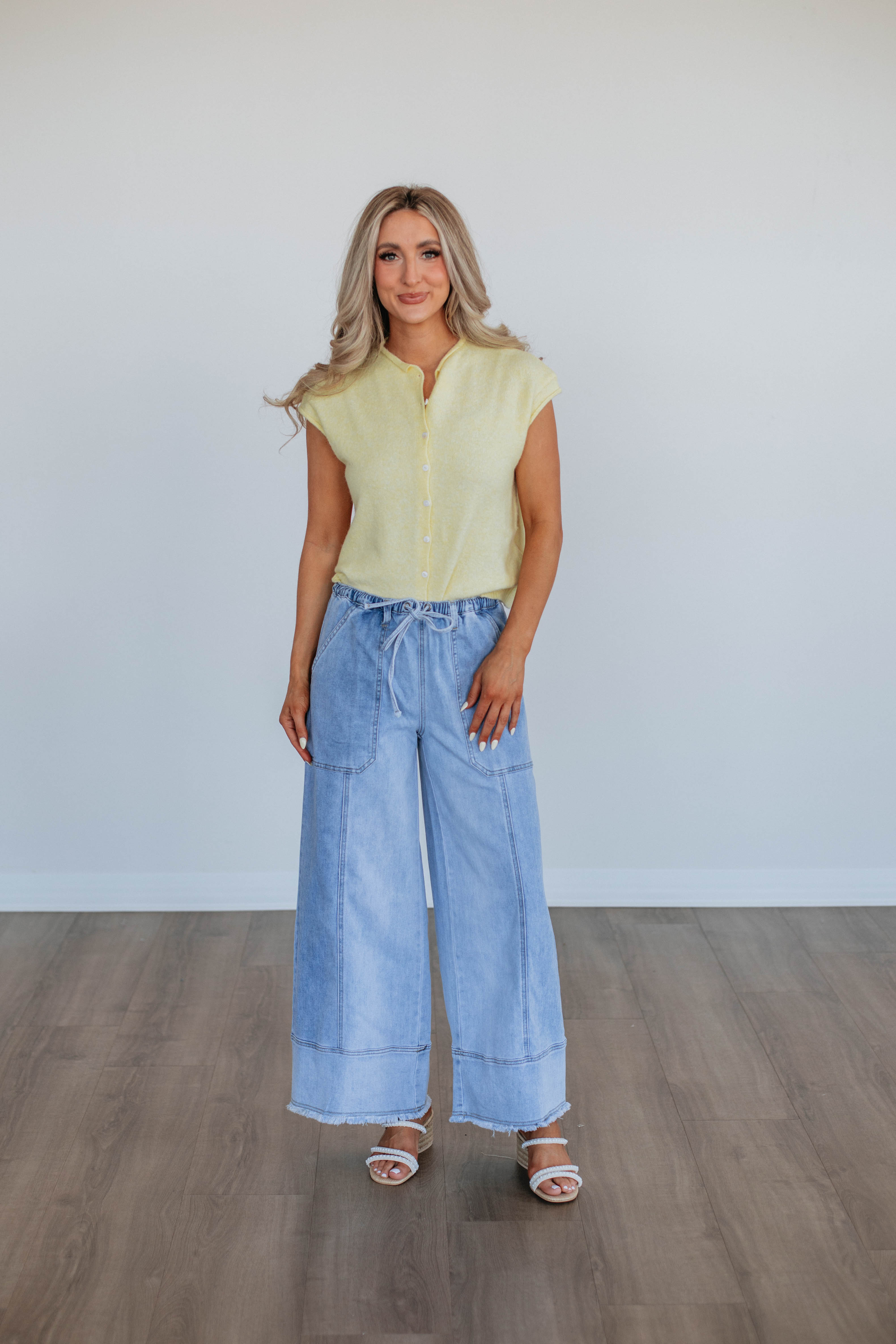 Zaira - Pantalones de pierna ancha