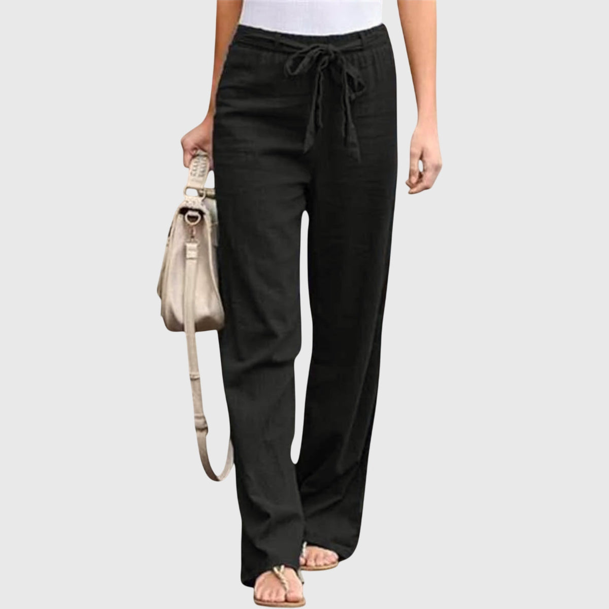 Reyes | Pantalones Ligeros de Pierna Ancha