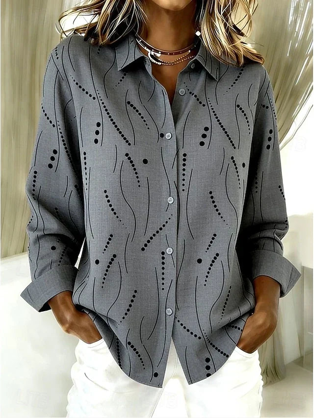 Soledad | Blusa Estampada de Caída Suave
