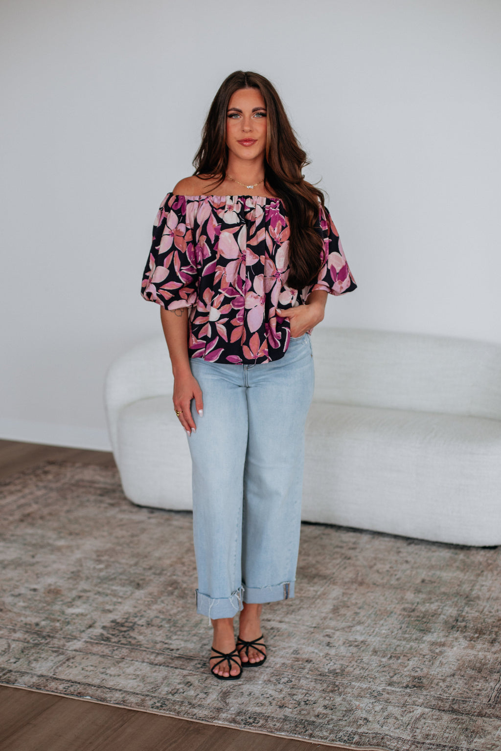 Nadía - Top Floral