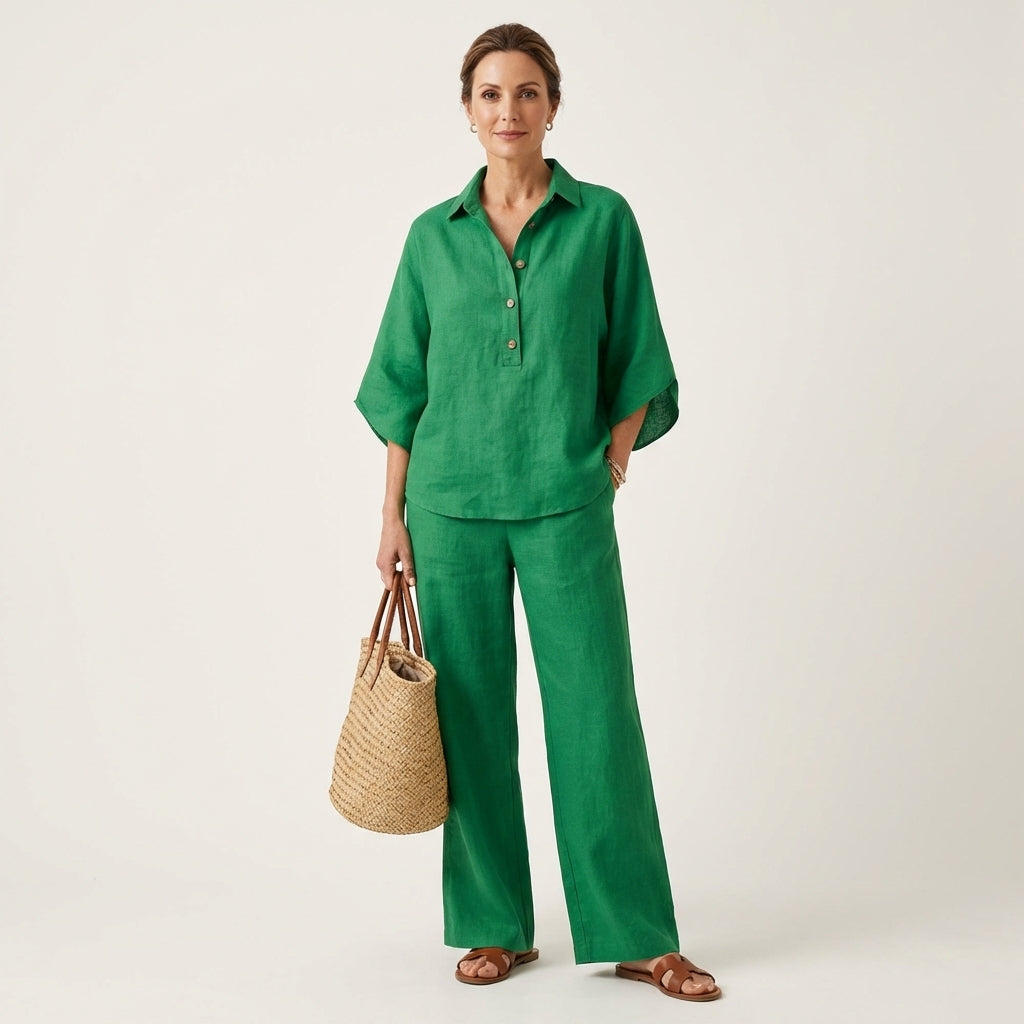 Bibiana | Conjunto de Dos Piezas Holgado
