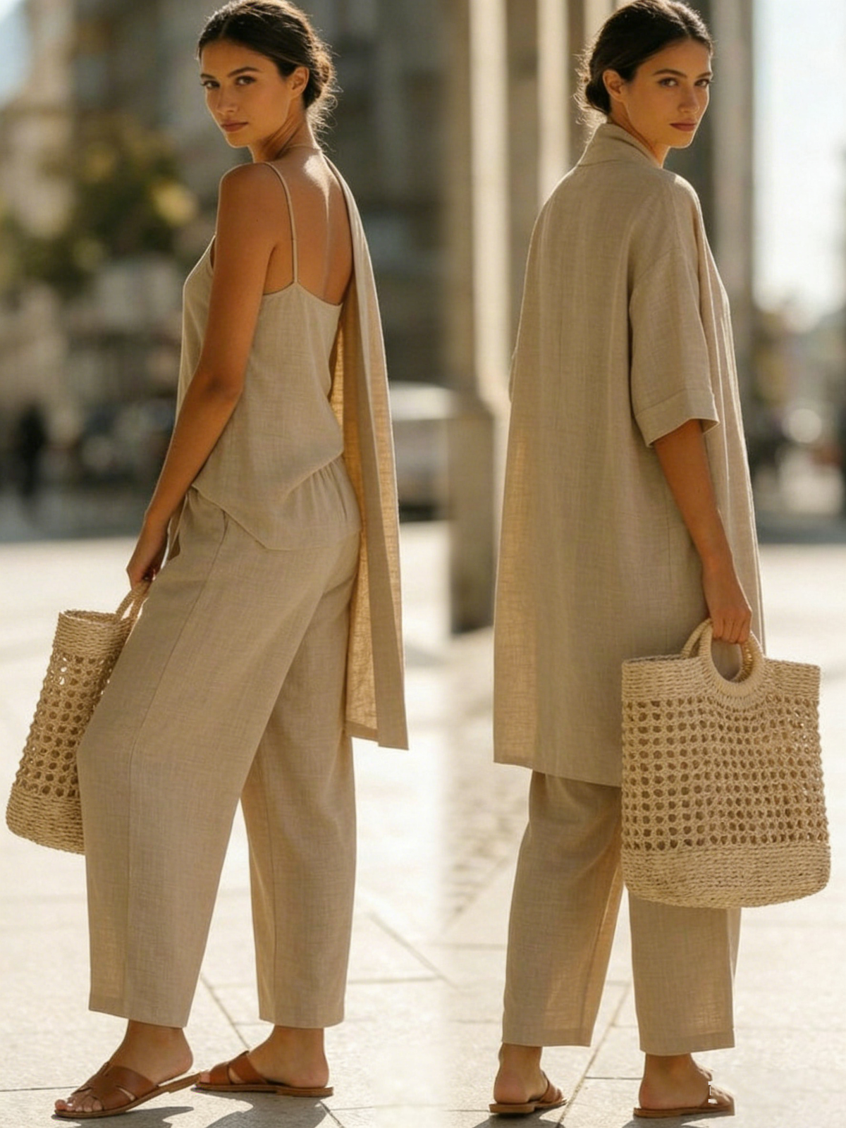 Rut | Conjunto de Tres Piezas Elegante