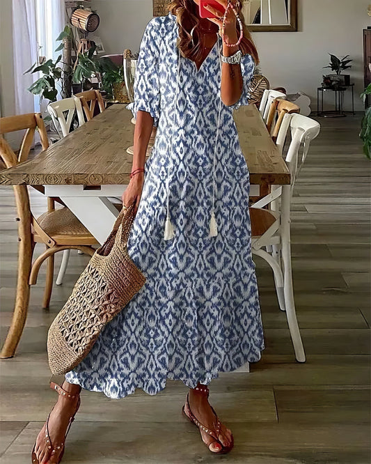 Alba | Vestido Bohemio Cómodo y Favorecedor